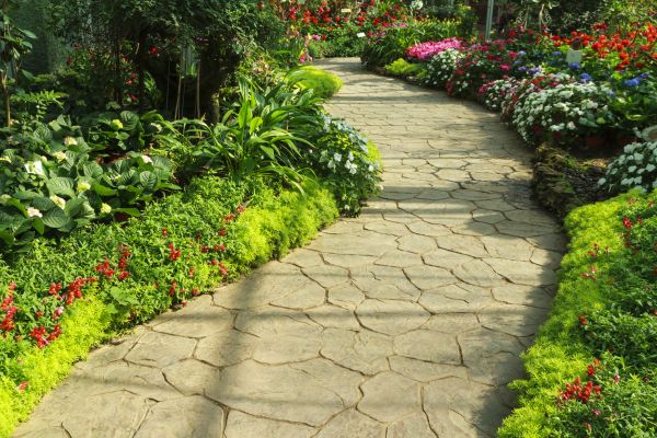 Stone Pathway Repair in Youngstown